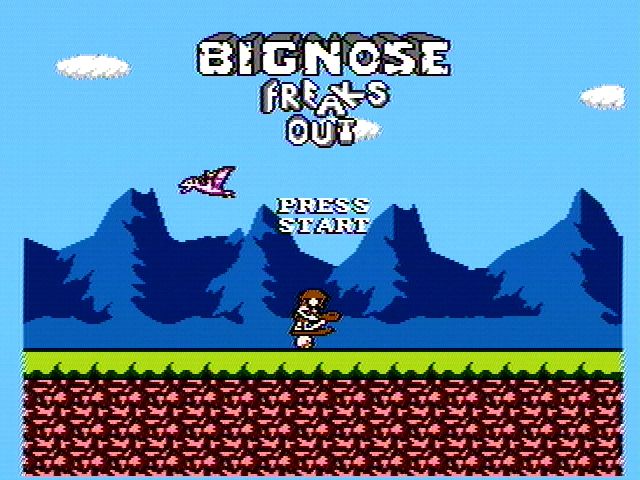 Big Nose Freaks Out screenshot 3 for NES